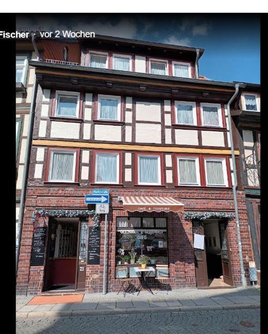 Ferienwohnung Teestube Wernigerode Ana Esterno foto